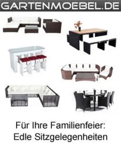 Bild: Edles Ambiente für die Familienfeier