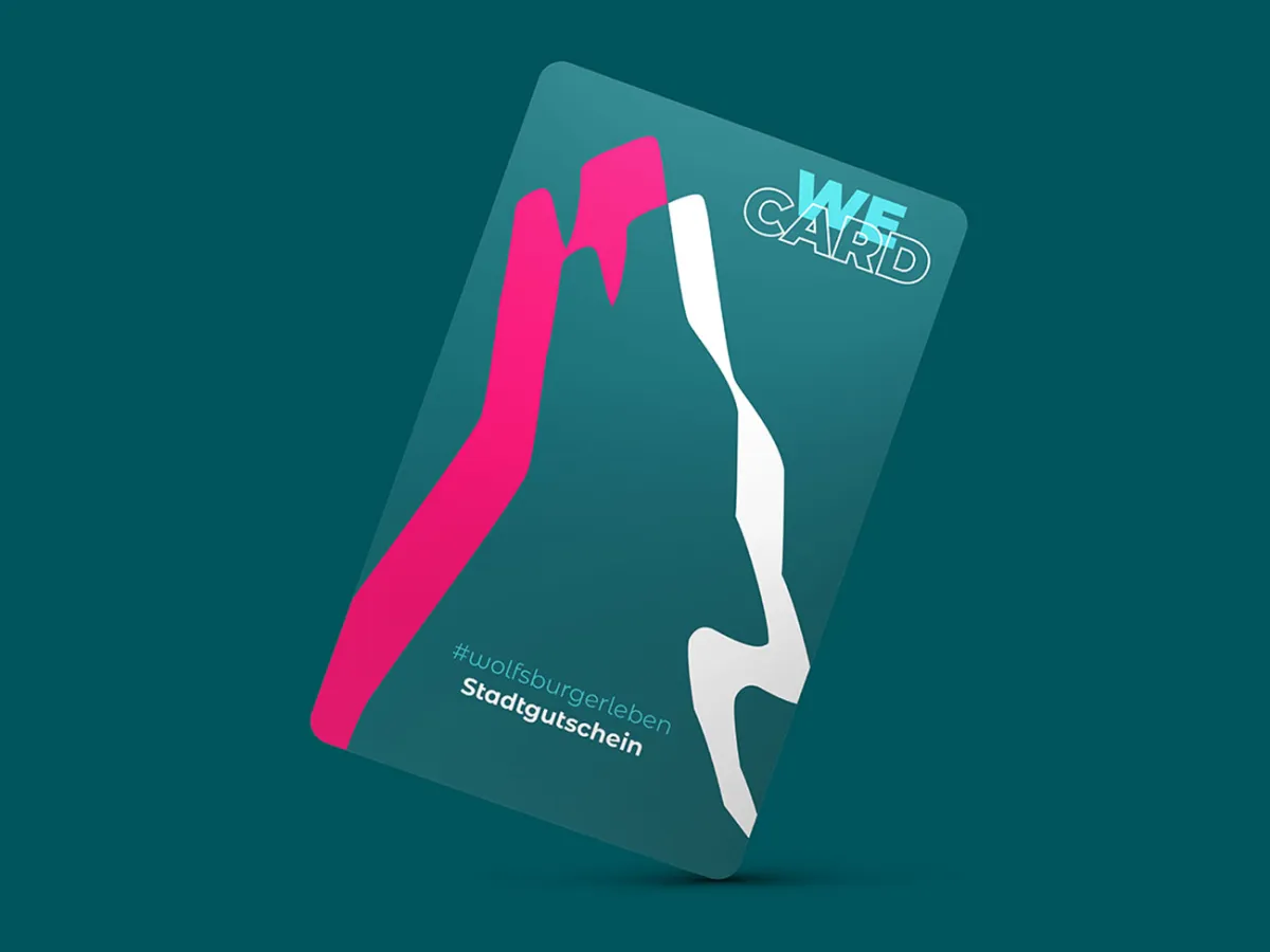 Wolfsburger Stadtgutscheinsystem WeCard (© WMG Wolfsburg)