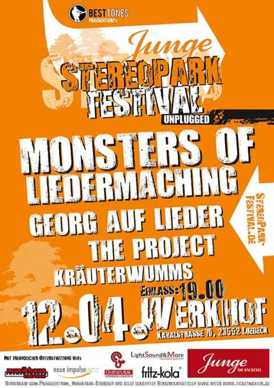 Junge Stereopark Festival - Plakat