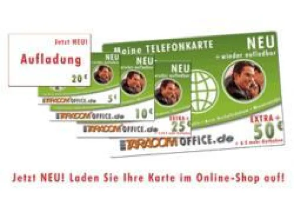 Bild: TARACOM OFFICE Calling Card - TARACOM gewinnt 100.000sten Kunden aus den Behörden