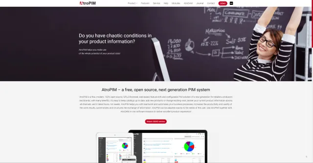 Bild: Moderne Open-Source PIM Software AtroPIM ist ab jetzt öffentlich verfügbar