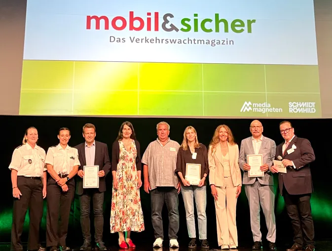 Originelle Verkehrswachtaktionen mit Gold, Silber und Bronze ausgezeichnet Bild: Originelle Verkehrswachtaktionen mit Gold, Silber und Bronze ausgezeichnet