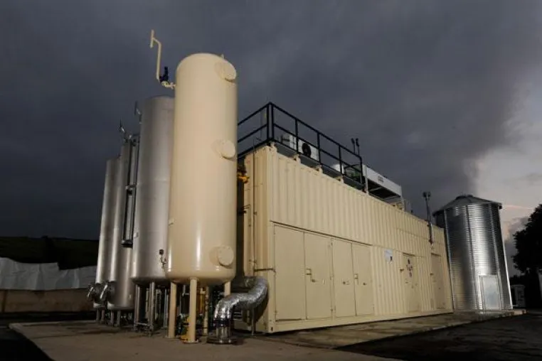 Bild: ETW Energietechnik: Biogasaufbereitungsanlage besteht erfolgreich im Dauerlauf