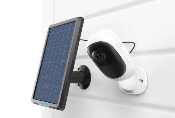Bild: Reolink Argus® 2 wird vorgestellt – Kabellose Sicherheitskamera mit Akku und Solarpanel