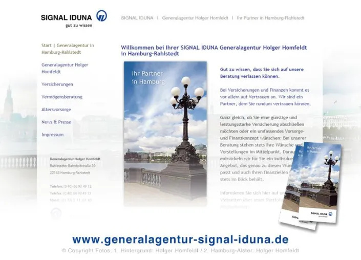 Bild: Altersvorsorge Beratung und langfristige Begleitung im Raum Hamburg - SIGNAL IDUNA Generalagentur Homfeldt
