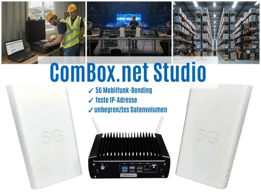 Bild: Sofort-Internet via 5G: CBXNET launcht ausfallsichere Multi-Carrier-Lösung für Baustellen, Events und KMU 