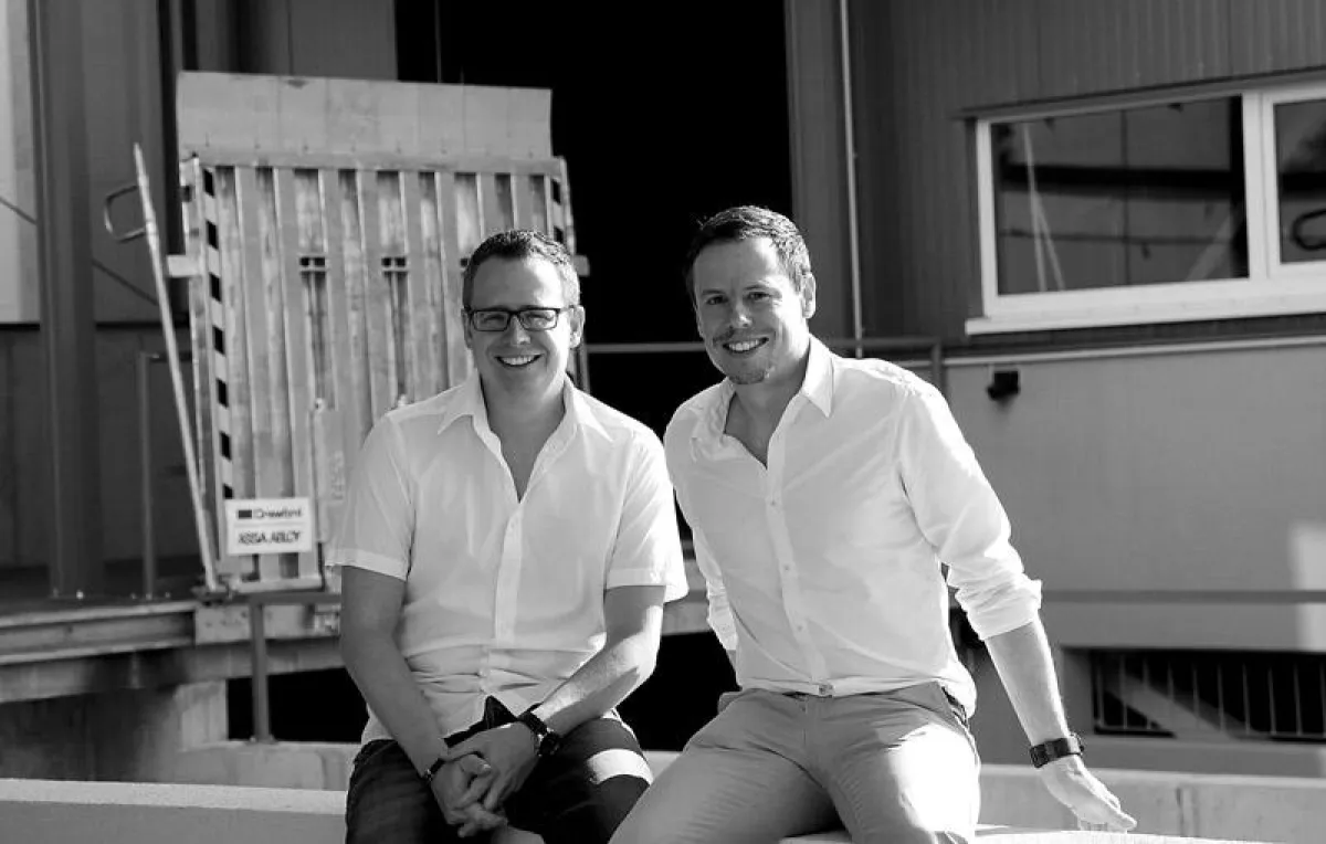Die Sprintis Geschäftsführer Christian Schenk und Matthias Schenk