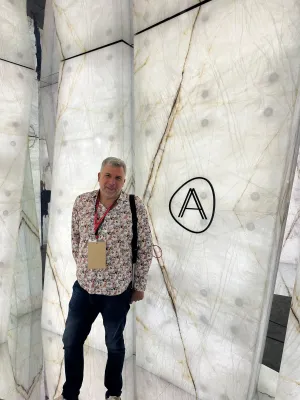 Cersaie und Marmomac 2026: Torsten Müller über Luxusbad, Naturstein und Urteilskraft Bild: Cersaie und Marmomac 2026: Torsten Müller über Luxusbad, Naturstein und Urteilskraft