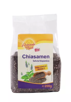 Bild: Neu von der Antersdorfer Mühle: Bio Chiasamen