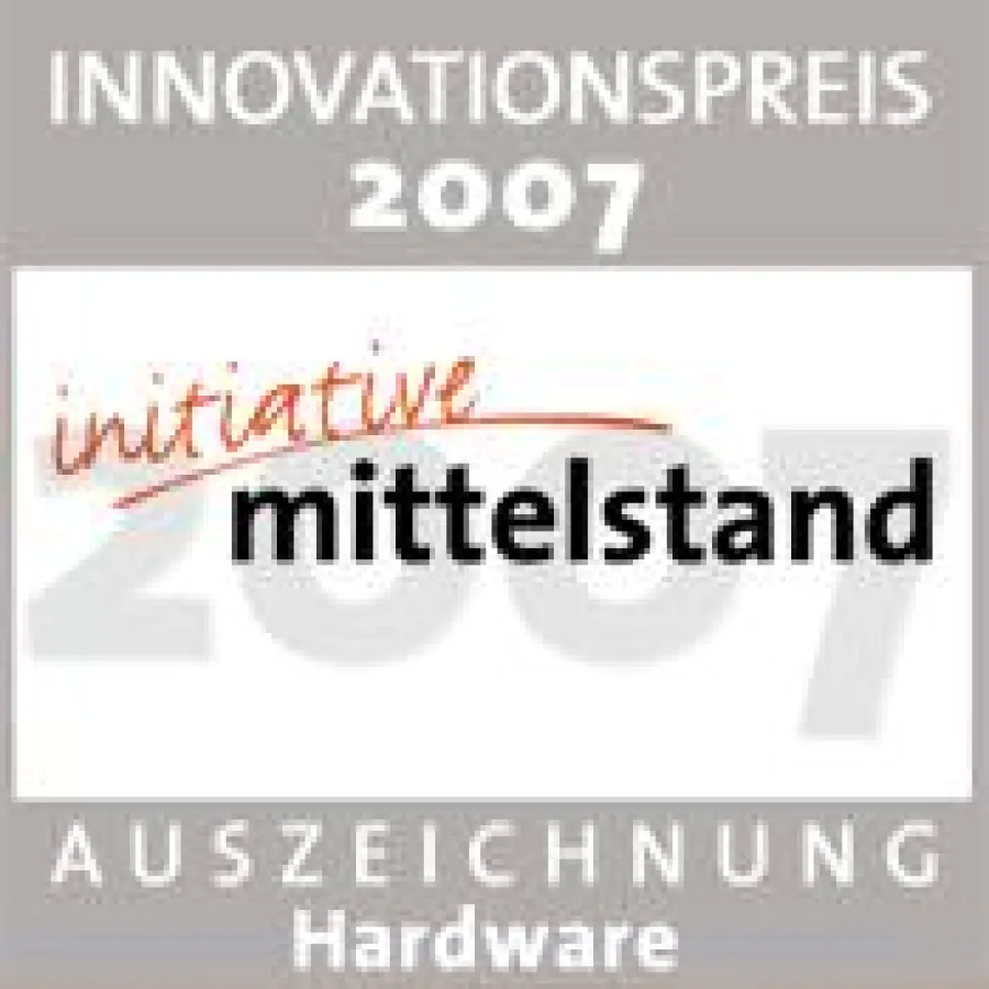 Auszeichnung mit dem Innovationspreis 2007 ITK der Initiative Mittelstand in der Kategorie Hardware