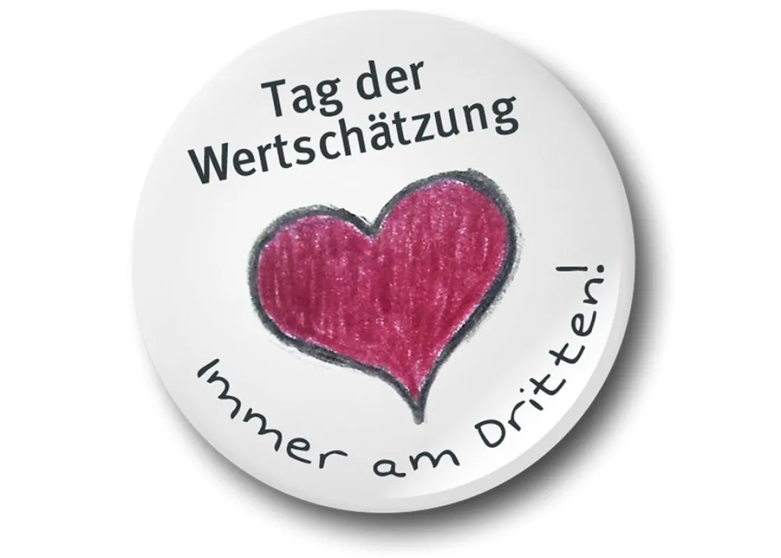 Der Tag der Wertschätzung startet bundesweit am Mittwoch, 3. September. Grafik: heartleaders
