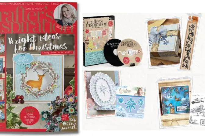 Bild: Crafters Inspiration 12 Winter Edition. Neues XXL Bastelset kommt nach Deutschland