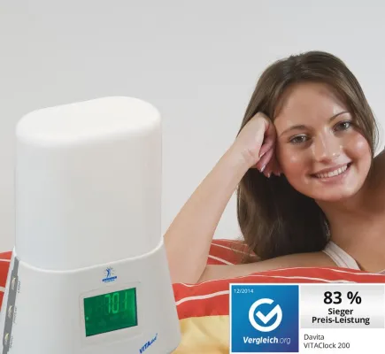 Bild: Lichtwecker VITAclock® 200 - Sieger im Preis-Leistungsverhältnis