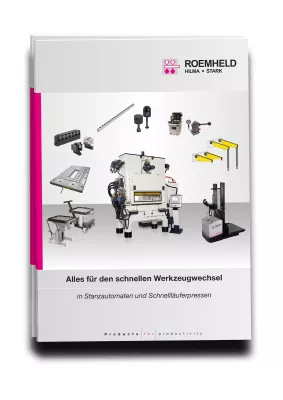 Bild: ROEMHELD: Lösungen für den schnellen Werkzeugwechsel in Stanzautomaten und Schnellläuferpressen