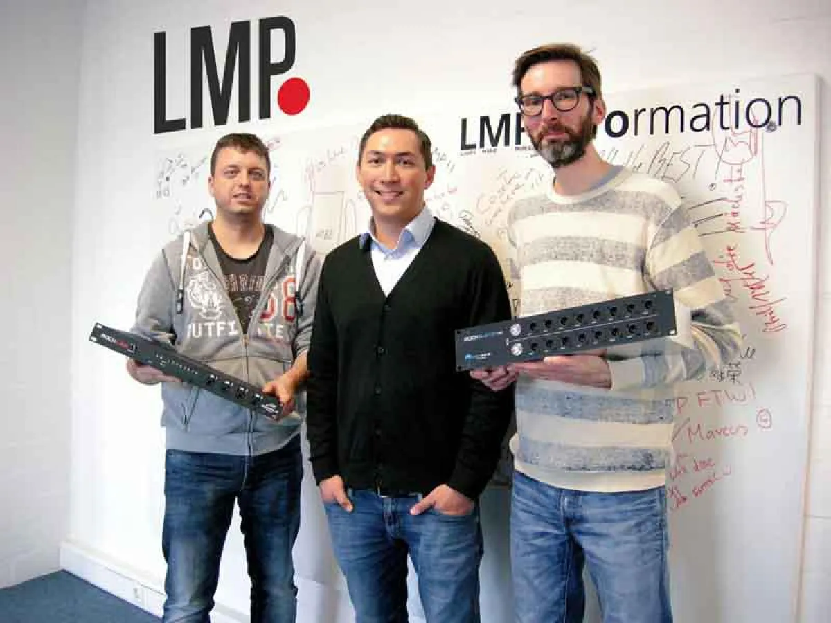 Marcel Vranken, Jens Hillenkötter und Marc Petzold (von links, Foto: LMP)