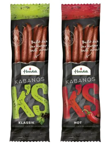 Bild: Trendy, jung, aktiv: Die neuen 'Kabanos K’s' von Houdek sind da