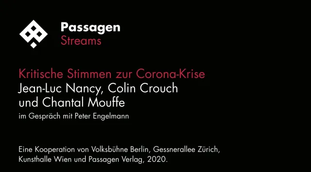 Bild: Passagen Streams - Kritische Stimmen zur Corona-Krise