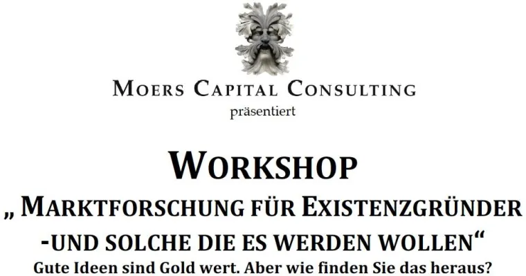 Bild: Workshop - Marktforschung für Existenzgründer