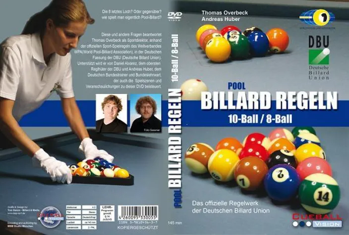 Bild: Endlich eine Regelkunde DVD für das Pool Billard Spiel