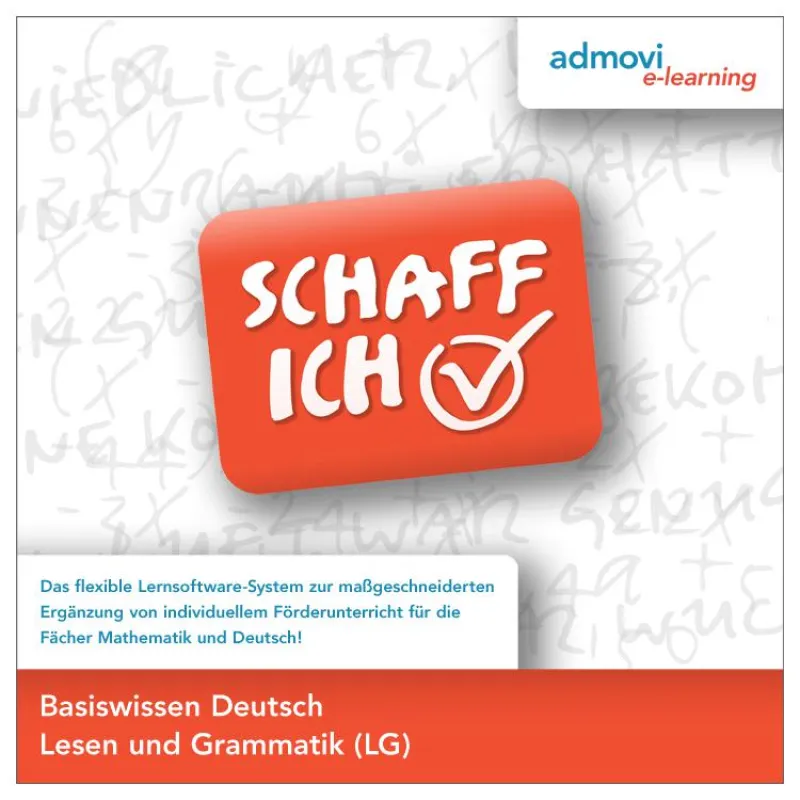 Lernsoftware, Arbeitsblätter, Unterrichtsmaterial Deutsch Basiswissen für junge Erwachsene
