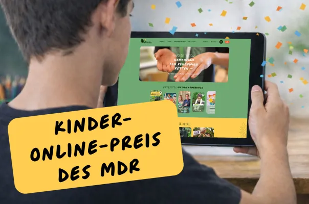 Bild: Abenteuer Regenwald erhält lobende Erwähnung beim Kinder-Online-Preis 2026 des MDR-Rundfunkrates