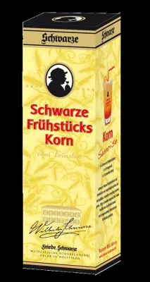 Bild: Schwarze Weizen Frühstückskorn passend zur bevorstehenden Weihnachtszeit in der edlen Geschenkpackung