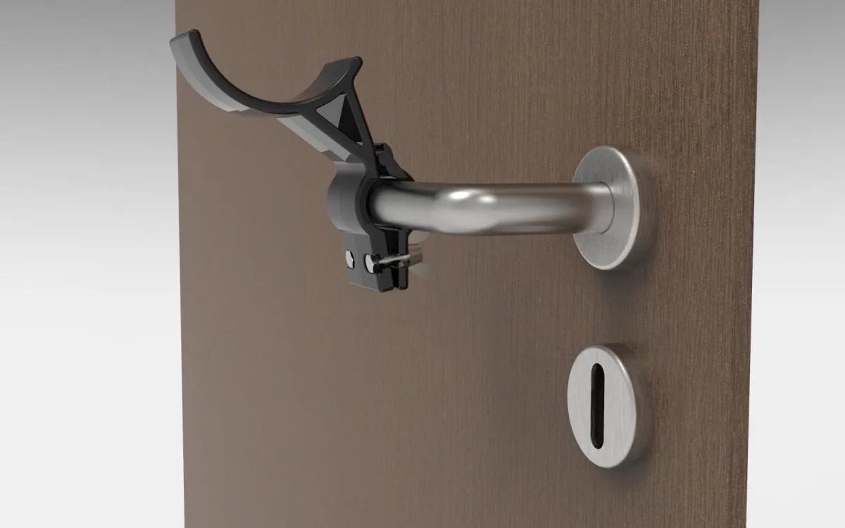 Handfrei-Türöffner - 71.000 Bakterien vermeiden