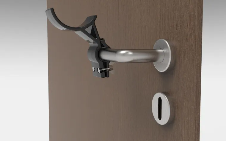 Bild: Handfrei Türöffner - Vermeiden Sie 71.000 Bakterien