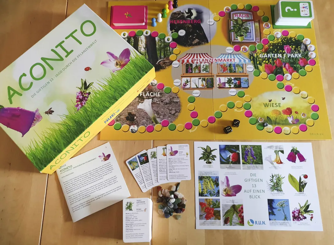 Brettspiel Aconito (© Dagmar Wienrich)