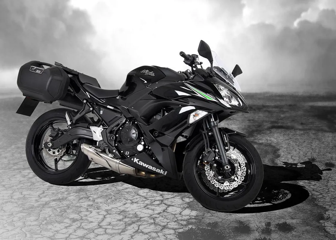Ninja 650 mit Orbit Sidecase