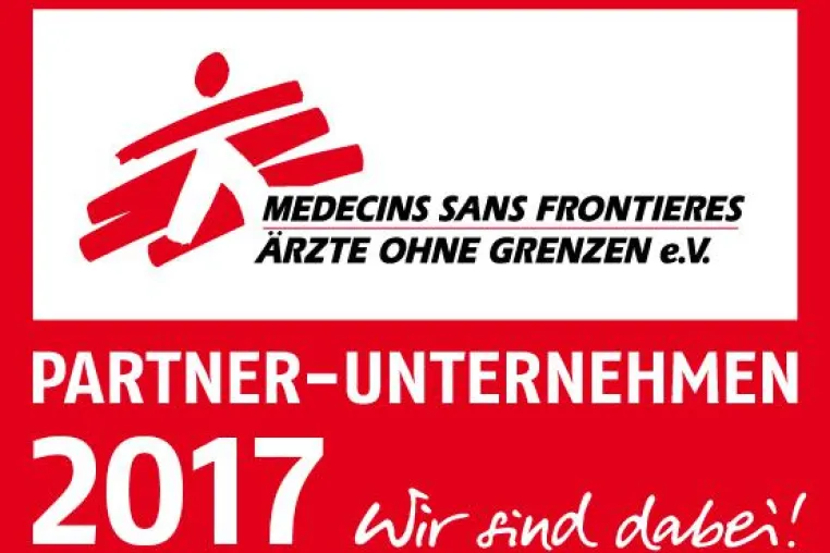 AUVESY ist Partner-Unternehmen 2017 von Ärzte ohne Grenzen e.V. Bild: AUVESY ist Partner-Unternehmen 2017 von Ärzte ohne Grenzen e.V.