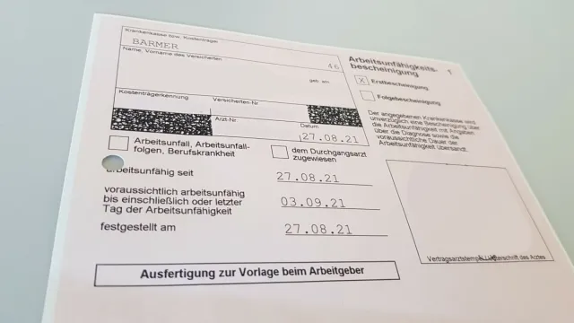 Bild: Der Gelbe Zettel fällt bald weg