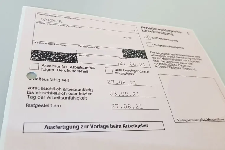 Bild: Der Gelbe Zettel fällt bald weg