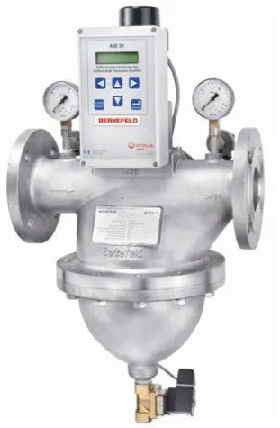 Bild: Berkofin-Schutzfilter aus Edelstahl zur Trinkwasserhygiene