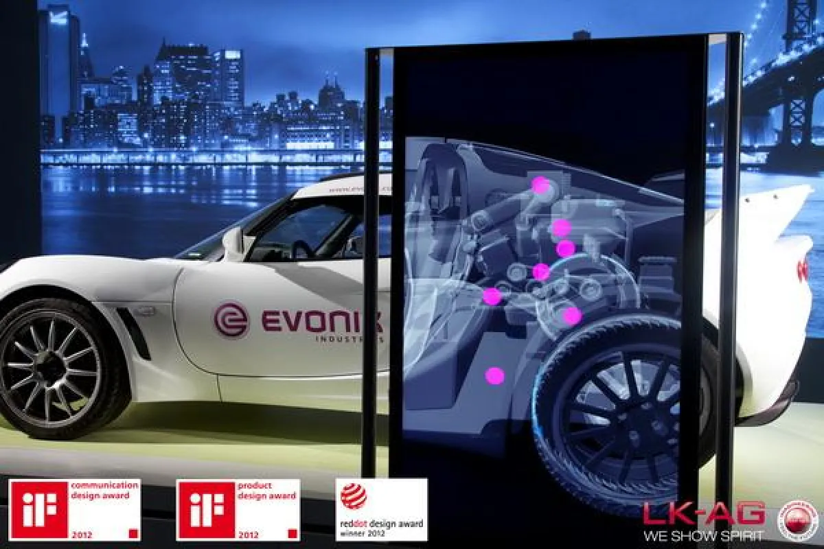 Weltweit preisgekröntes Design: Die LK-AG gewinnt den red dot award 2012