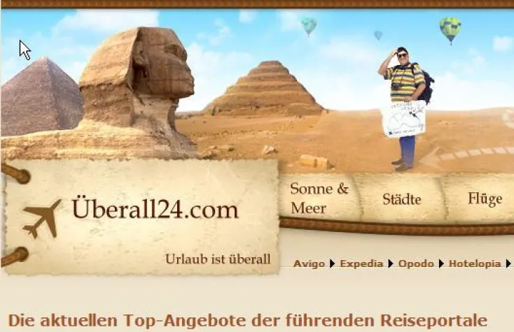 Bild: Die Zeit raubende Suche nach Reiseschnäppchen hat ein Ende