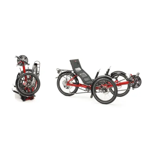 Bild: Fahrradmesse Eurobike zeigt Fahrradtrends 2011: Weltpremiere für faltbares E-Trike Gekko von HP Velotechnik