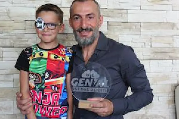 Bild: Wie genial ist das denn? Kaans Patch begeistert die Expertenjury und wird Wochensieger der SAT1-Erfindershow