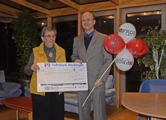 Bild: Unterstützung Familien krebskranker Kinder- APROS Beratung & Services ist aktiv für Förderverein Tübingen