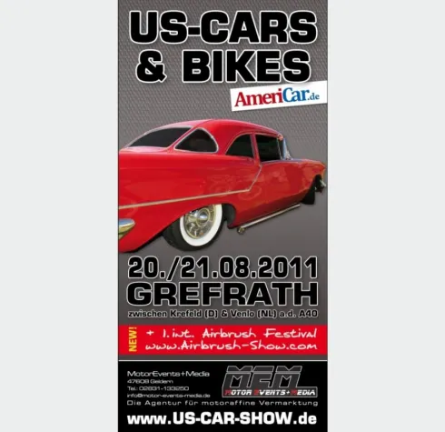Bild: 20./21.08.: 6. US-Car Show in Grefrath: Präsentiert von AmeriCar.de