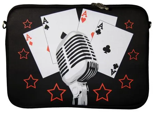 Bild: Mit dem Laptop Sleeve „Pokerstars“ haben Kartenspieler immer ein Ass im Ärmel