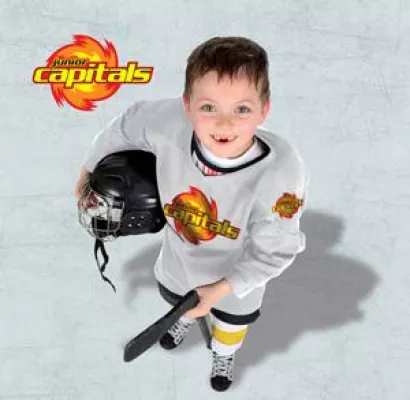 JUNIOR CAPITALS: Eishockeynachwuchs gesucht Bild: JUNIOR CAPITALS: Eishockeynachwuchs gesucht
