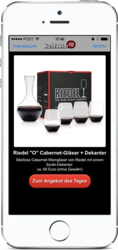 Bild: Billig war gestern – jetzt zählt Qualität. Jeden Tag ein neues Kultprodukt.