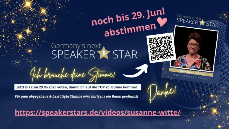 "Germany's next Speaker Star" - Krankenschwester aus Recklinghausen holt Senioren ins Rampenlicht Bild: "Germany's next Speaker Star" - Krankenschwester aus Recklinghausen holt Senioren ins Rampenlicht