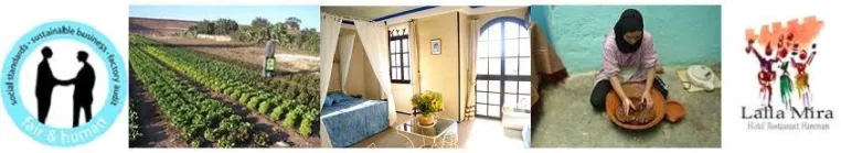 Erstes Bio-Hotel in Marokko von fair&human geprüft und sozial verantwortlich bestätigt Bild: Erstes Bio-Hotel in Marokko von fair&human geprüft und sozial verantwortlich bestätigt