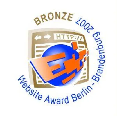 Bild: Intakt-reisen.de erreicht den 3. Platz des Website Award Berlin-Brandenburg