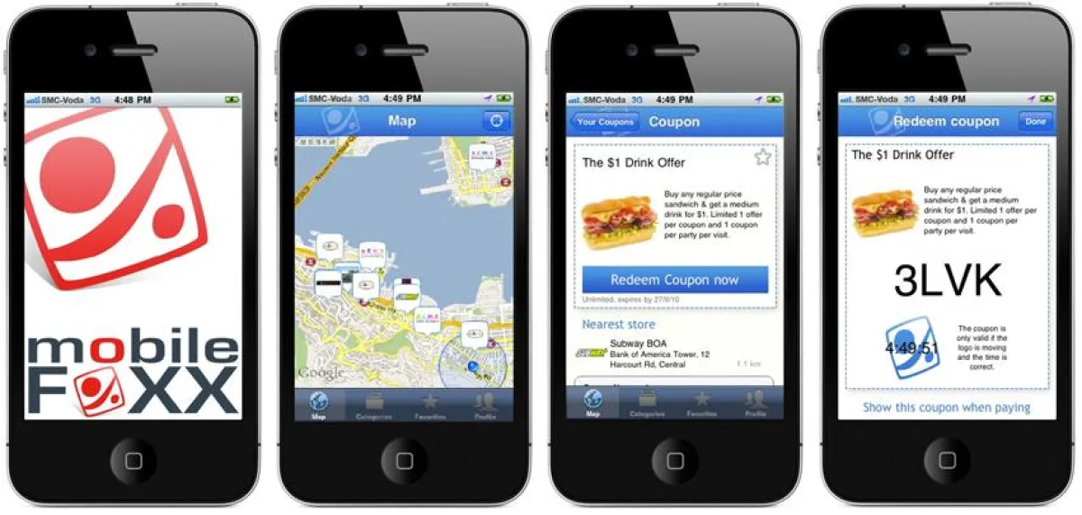 Mobile Rabatt Coupons von mobileFOXX in Hongkong