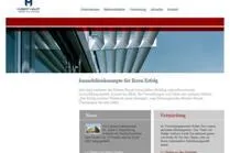 Bild: Website der Hubert Haupt Immobilien Holding zeigt sich im neuen Gewand