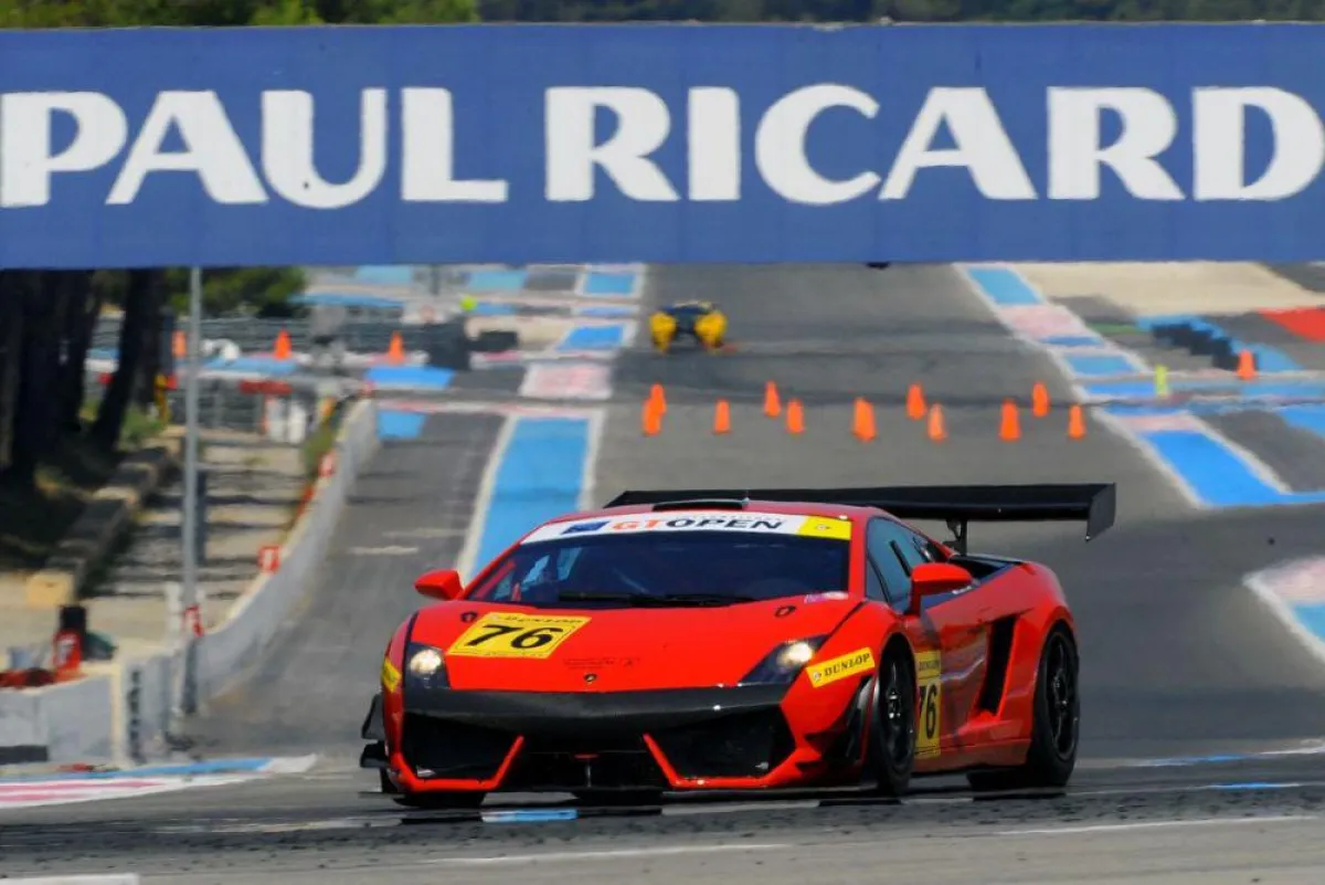 Nico Pronk (NLD) und Peter Kox (NLD) bei den GT Open auf Lamborghini Gallardo