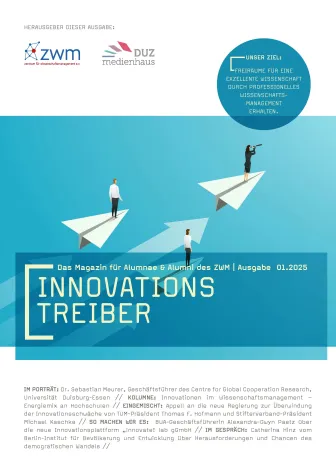 Bild: Aktuelle Ausgabe Innovationstreiber 1.2025 erschienen